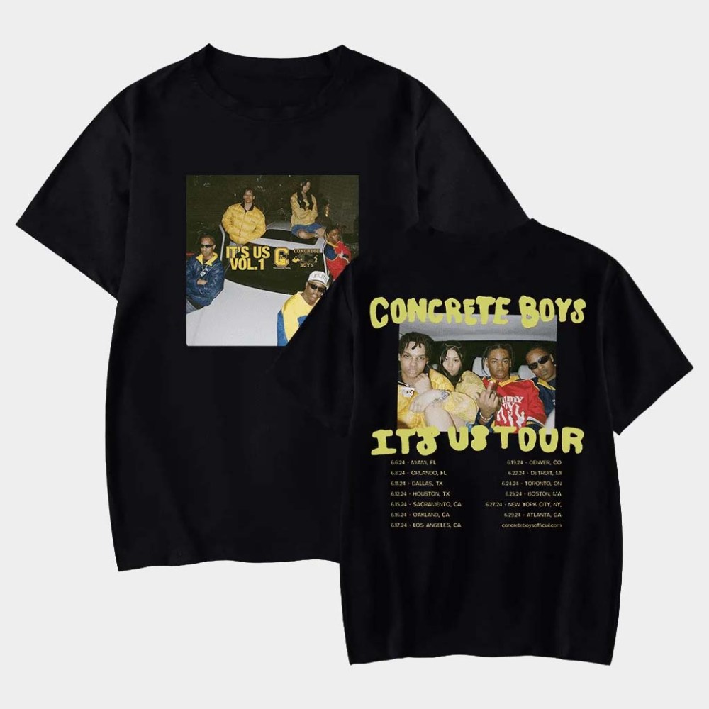 Concrete Boys Merch Lil Yachty Concrete Boys Shirt It's Us Tour T-Shirt HipHop Fan Gifts