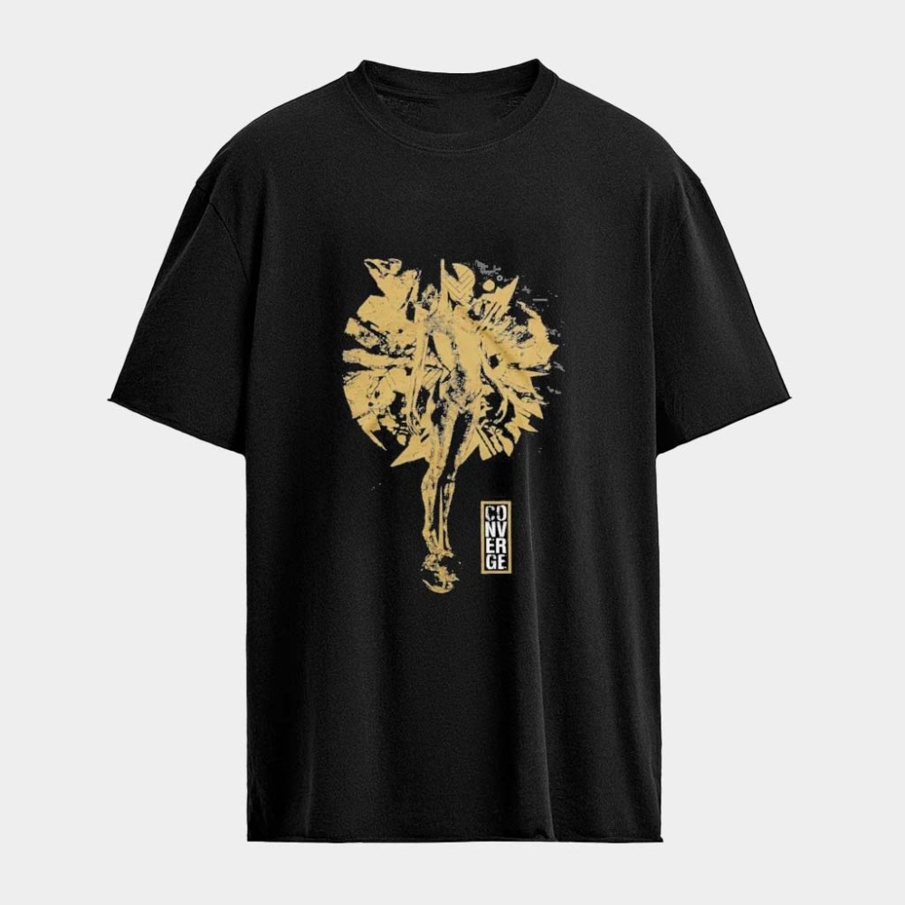 Converge The Redeemer Metallic T-Shirt Converge Clothing Presents For Brother