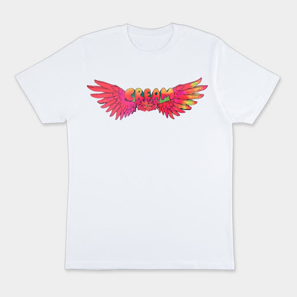 Cream Merch Wings Cream Band T-Shirt Unique Gifts For Music Lovers