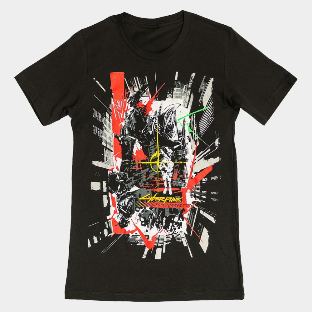 Cyberpunk Merch Cyberpunk Edgerunners 2 Poster Art T-Shirt Birthday Gifts For Husband