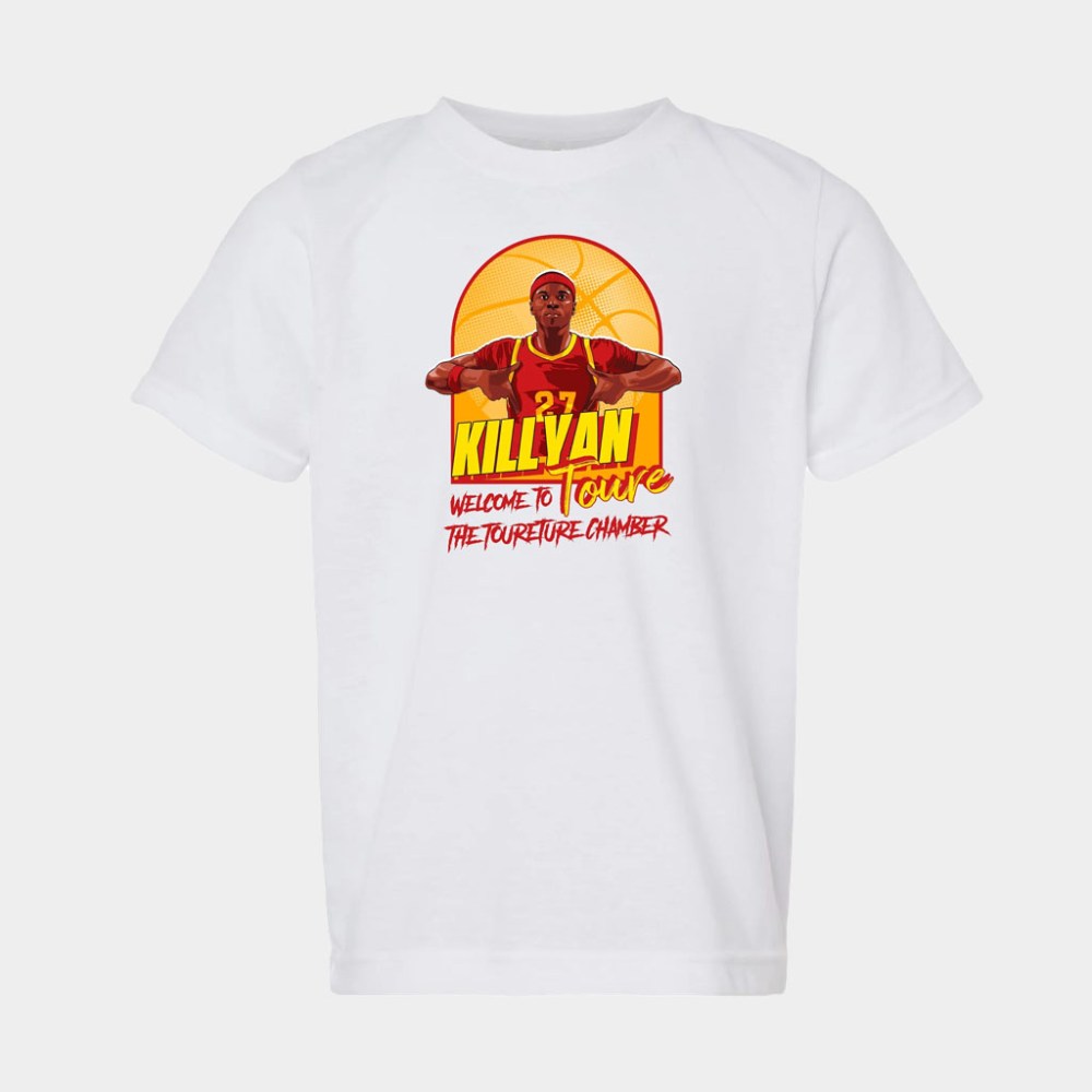 Cyclone Fanatic Merch Killyan Toure Tourette Chamber T-Shirt Gifts For Basketball Fans