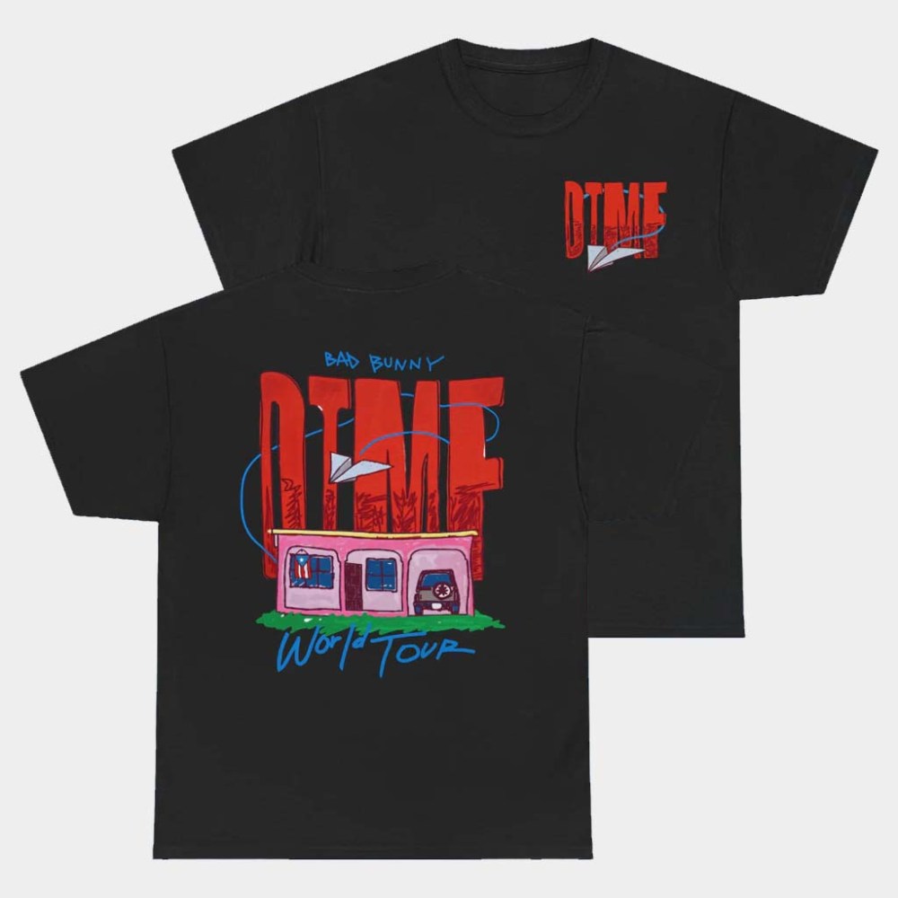 DTMF Merch World Tour Black Graphic T-Shirt Birthday Gift For BFF