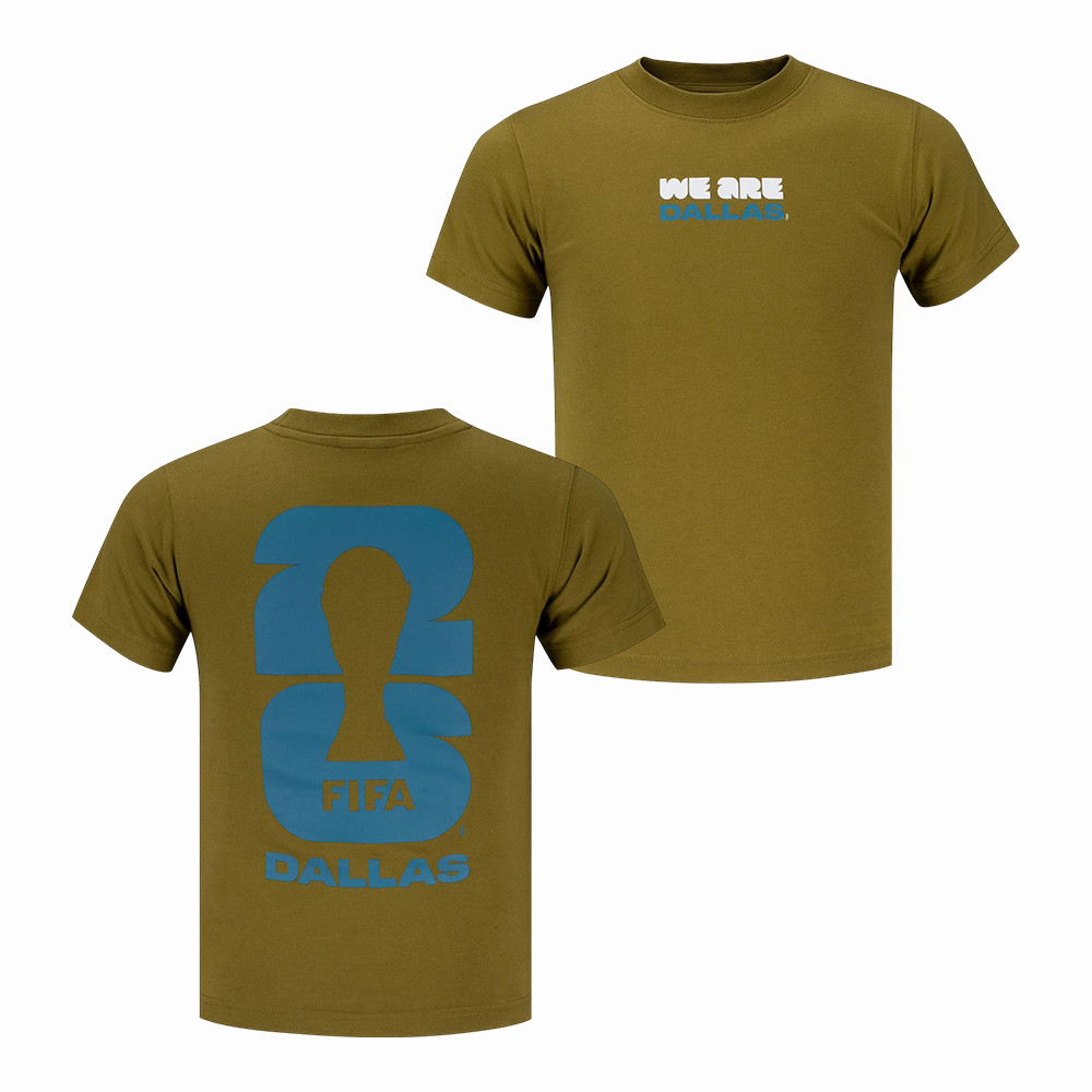 Dallas FIFA World Cup 2026 T-Shirt 2026 World Cup Host Nations Clothes Soccer Dad Gear