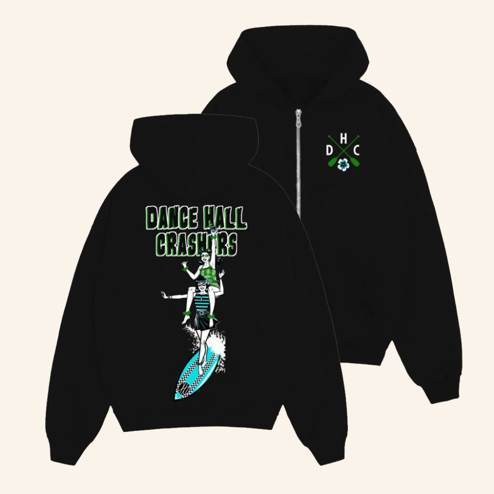 Dance Hall Crashers Merch Dance Hall Crashers Hawaii Hoodie Presents For Music Lovers
