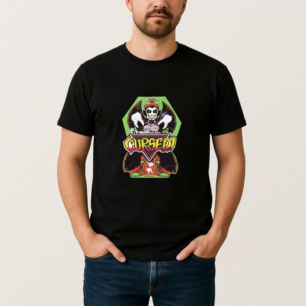 Danhausen Rawhausen Cursed Nation T-Shirt WWE Merch Gift For Danhausen Rawhausen Fans