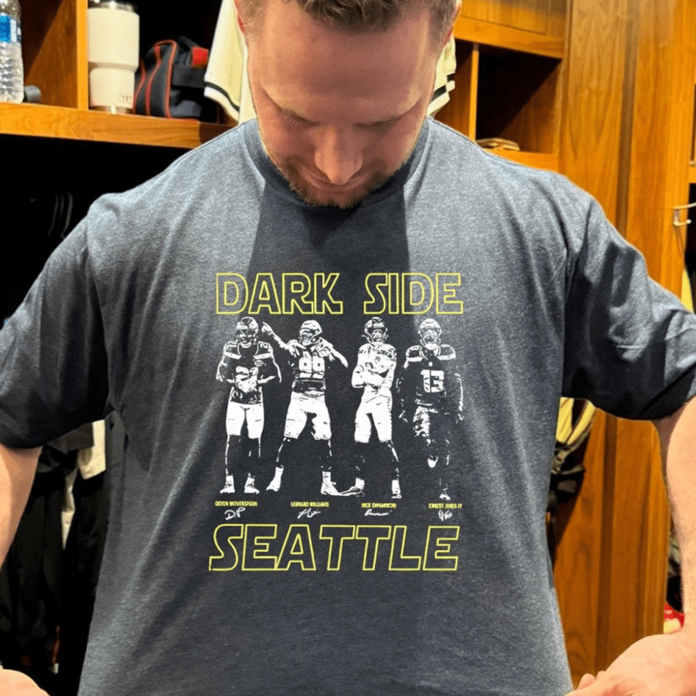 Dark Side Defense Seattle Seahawks Shirt Seattle Seahawks Merch Presents For Football Fans