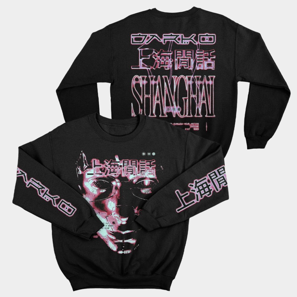 Darko Band Merch Shanghai Crewneck Darko Sweatshirt Gifts For Band Fans