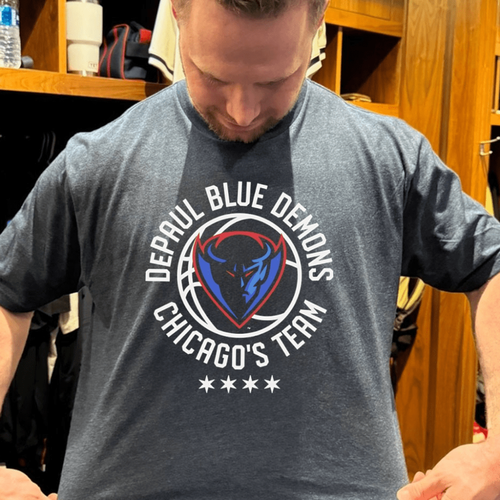 DePaul Blue Demons Basketball Chicago's Team T-Shirt Basketball Fan Gift Ideas