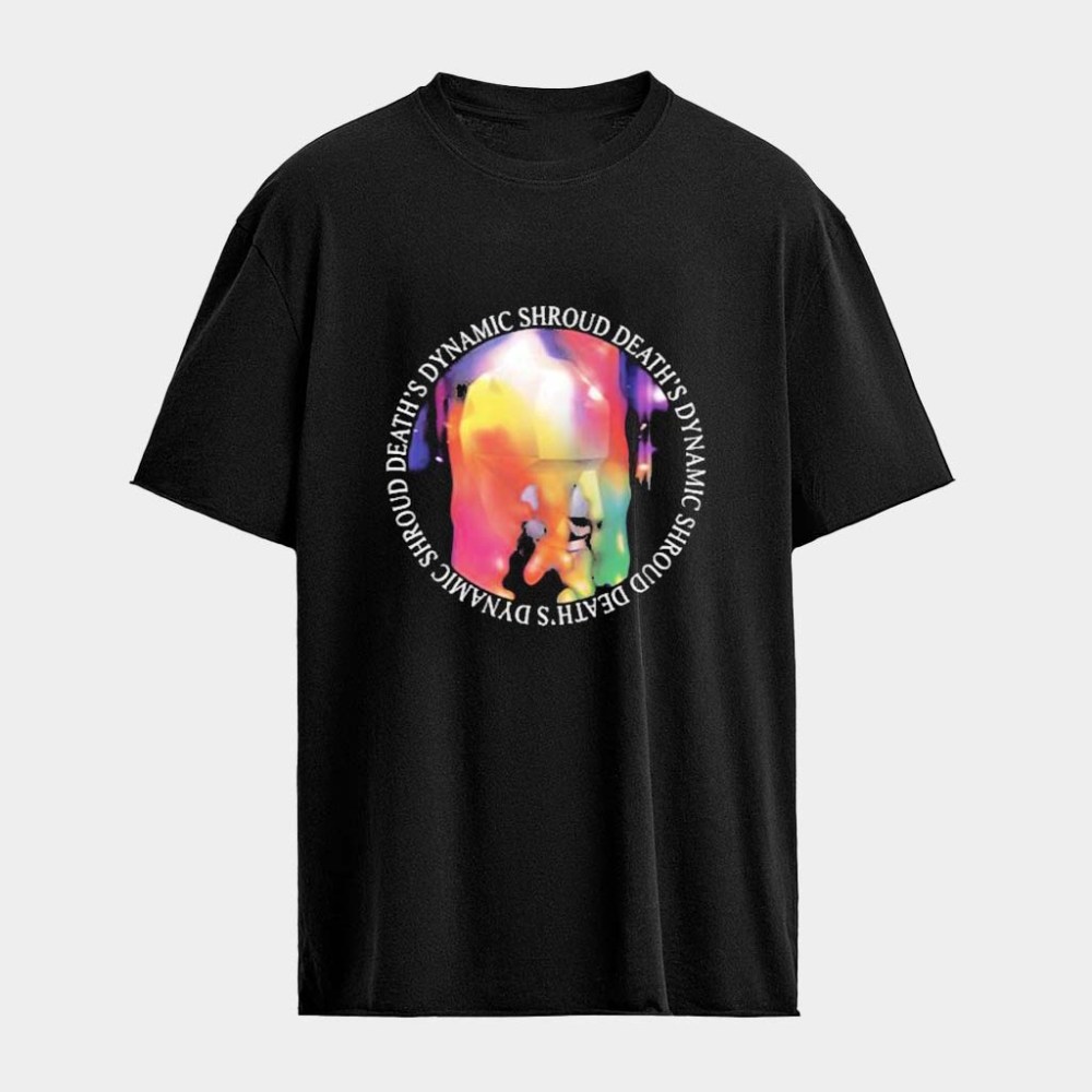 Deaths Dynamic Shroud Heavy Black Heart T-Shirt Deaths Dynamic Shroud Merch Gifts For Him