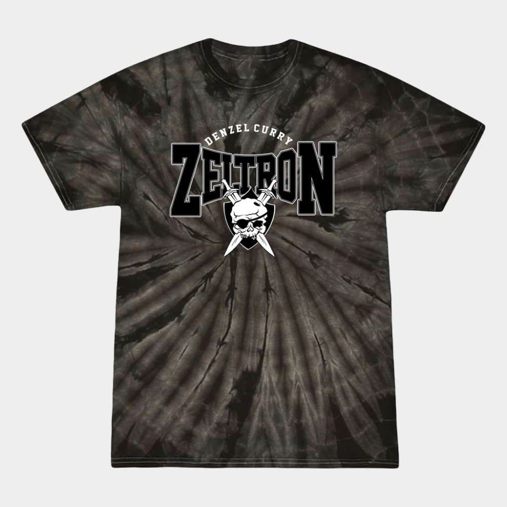 Denzel Curry Merch Shop Zeltron Tie Dye T-Shirt Denzel Curry Shirt Gifts For Rapper Fans