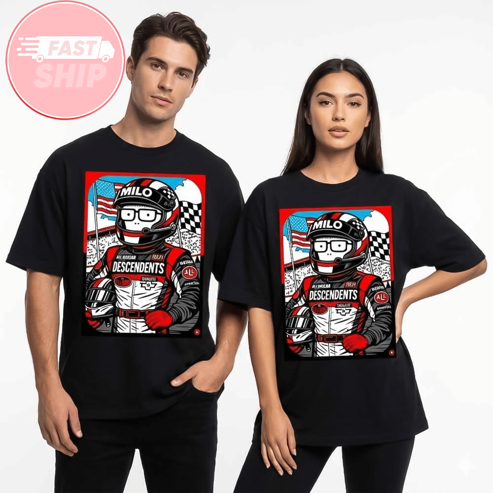 Descendents Ricky Milo Live At The Fillmore Charlotte February 21 2026 Nascar Gig Poster T-Shirt