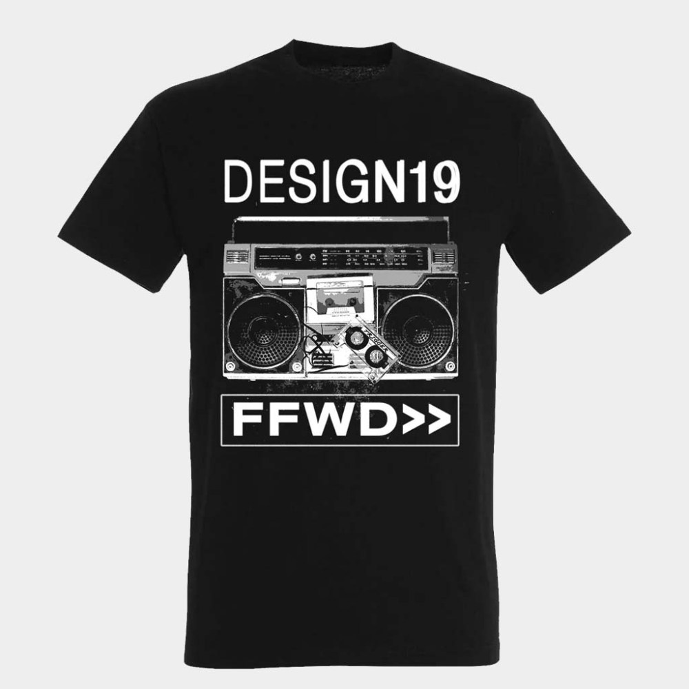 Design19 Merch FFWD Black T-Shirt Birthday Gift Ideas For Dad