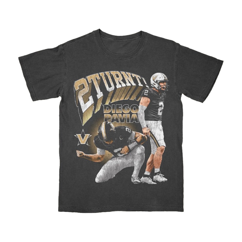 Diego Pavia 2turnit T-Shirt Football Player Tee Gift For Sports Men