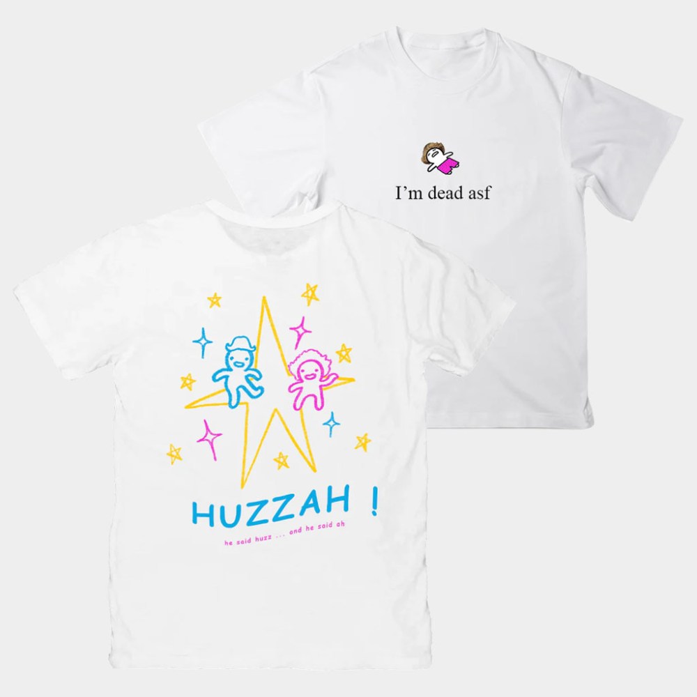 Diemarchive Merch I'm Dead Asf T-Shirt White Birthday Gift For Sister