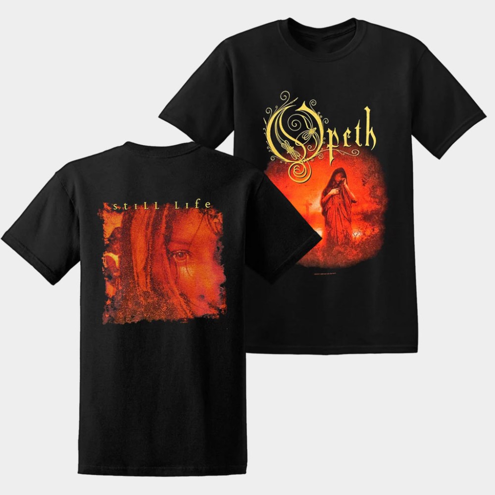 Direct Merch Opeth Still Life T-Shirt Birthday Ideas For Her