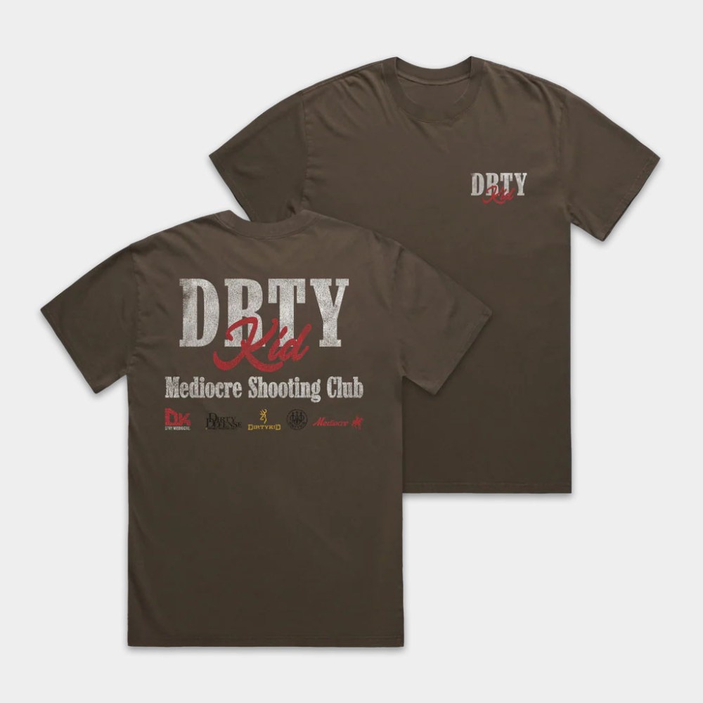 Dirty Kid Merch Mediocre Shooting Club T-Shirt Best Gifts For Friends