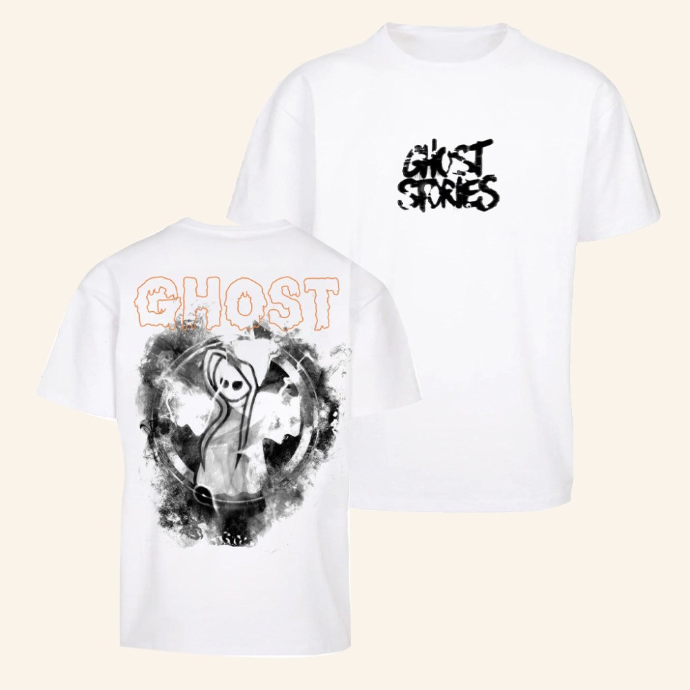 Dirty Workz Merch Final Ghost Stories White T-Shirt Christmas Presents For Boyfriend