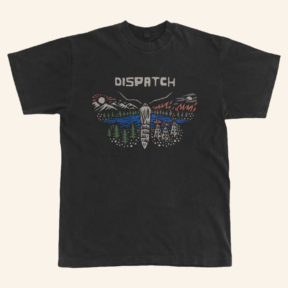 Dispatch Merch Butterfly Break Our Fall T-Shirt Dispatch Shirt Christmas Gifts For Her