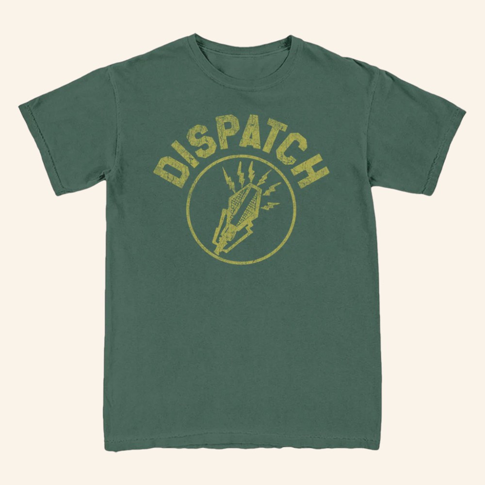 Dispatch Merch Microphone T-Shirt Dispatch Shirt Christmas Presents For Friends