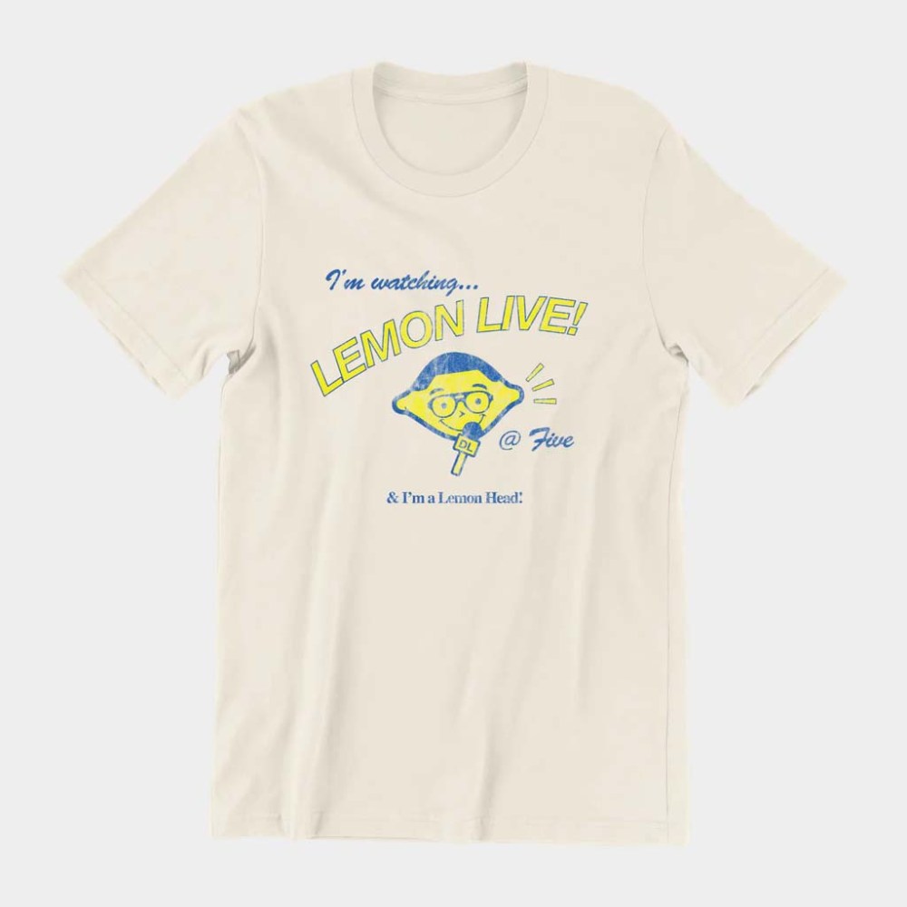 Don Lemon Merch Lemon Live Five T-Shirt Good Gifts For Girlfriend