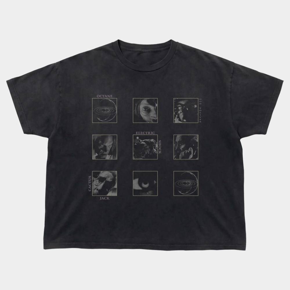 Don Toliver Merch Electric Shock Wash Shirt Don Toliver T-Shirt Gifts For Rapper Fans