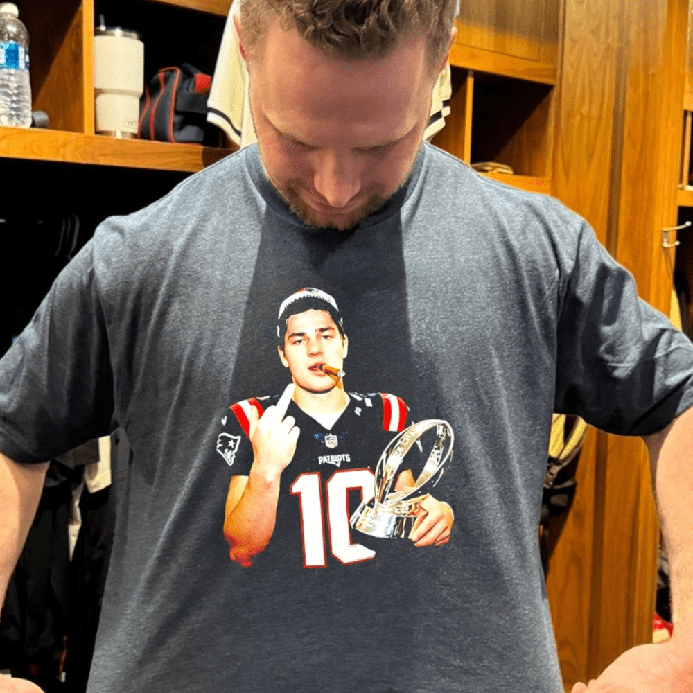 Drake Maye New England Patriots AFC Championship 2026 T-Shirt Football Themed Gifts