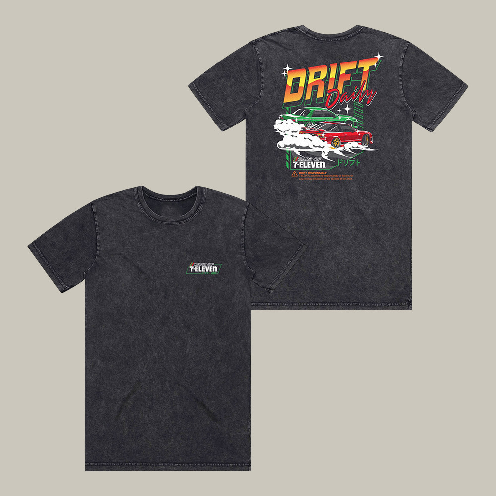 Drift Daily 7 Eleven T-Shirt Racing Car 7 Eleven Birthday Shirt Great Gift For Boyfriend