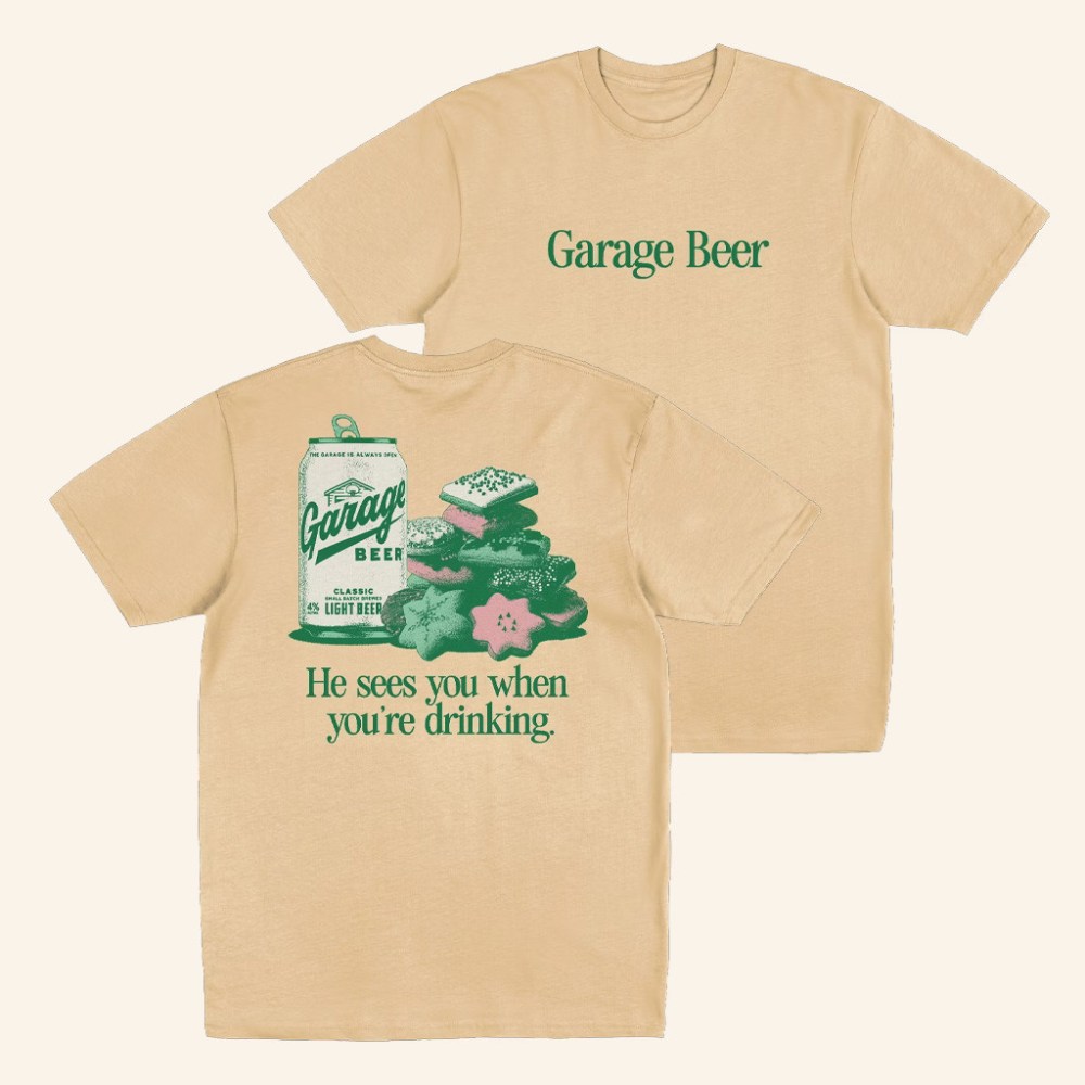 Drink Garage Beer Merch Cookies Shirt Christmas Gift Ideas For Friends