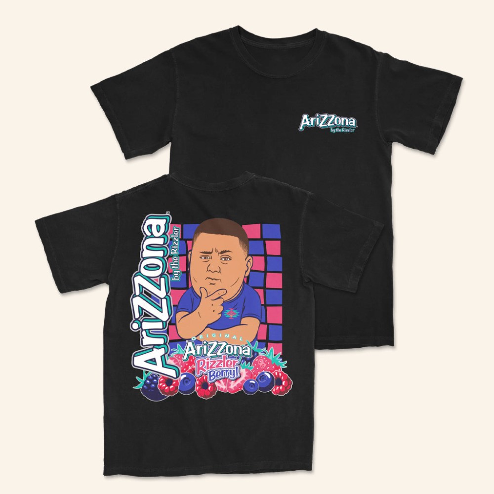 DrinkAriZona Merch Black Rizzler Berry T-Shirt AriZona Tea Merch Gifts For Dad