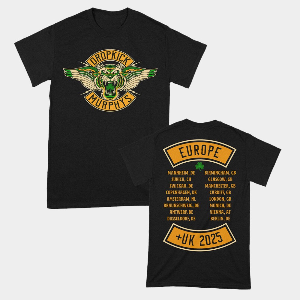 Dropkick Murphys Merch Winged Beast T-Shirt Presents For Music Lovers