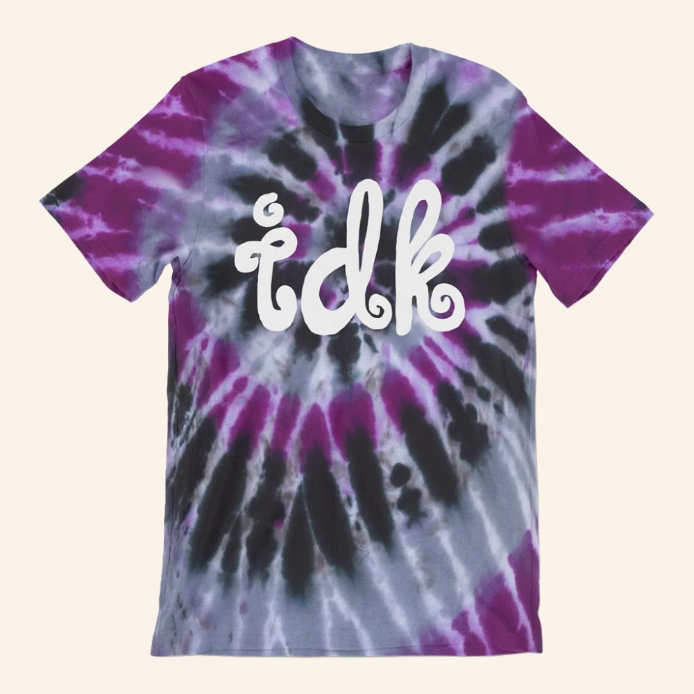 Dropout TV Merch Kristen Applebees IDK Tie Dye Shirt Unique Christmas Gifts For Him
