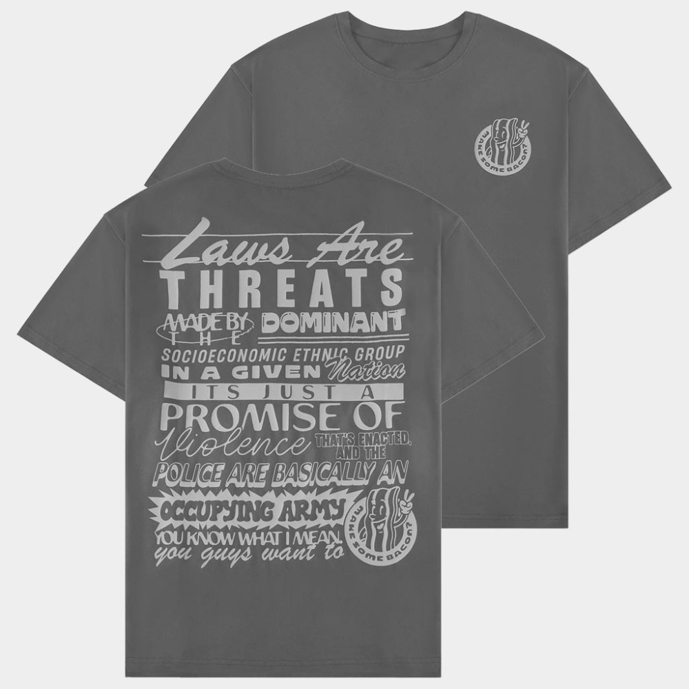 Dropout TV Merch Laws Are Threats T-Shirt Birthday Gift For Brother