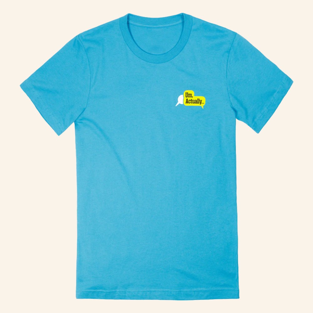 Dropout TV Merch Um Actually Fact Checker T-Shirt Dad Christmas Gifts