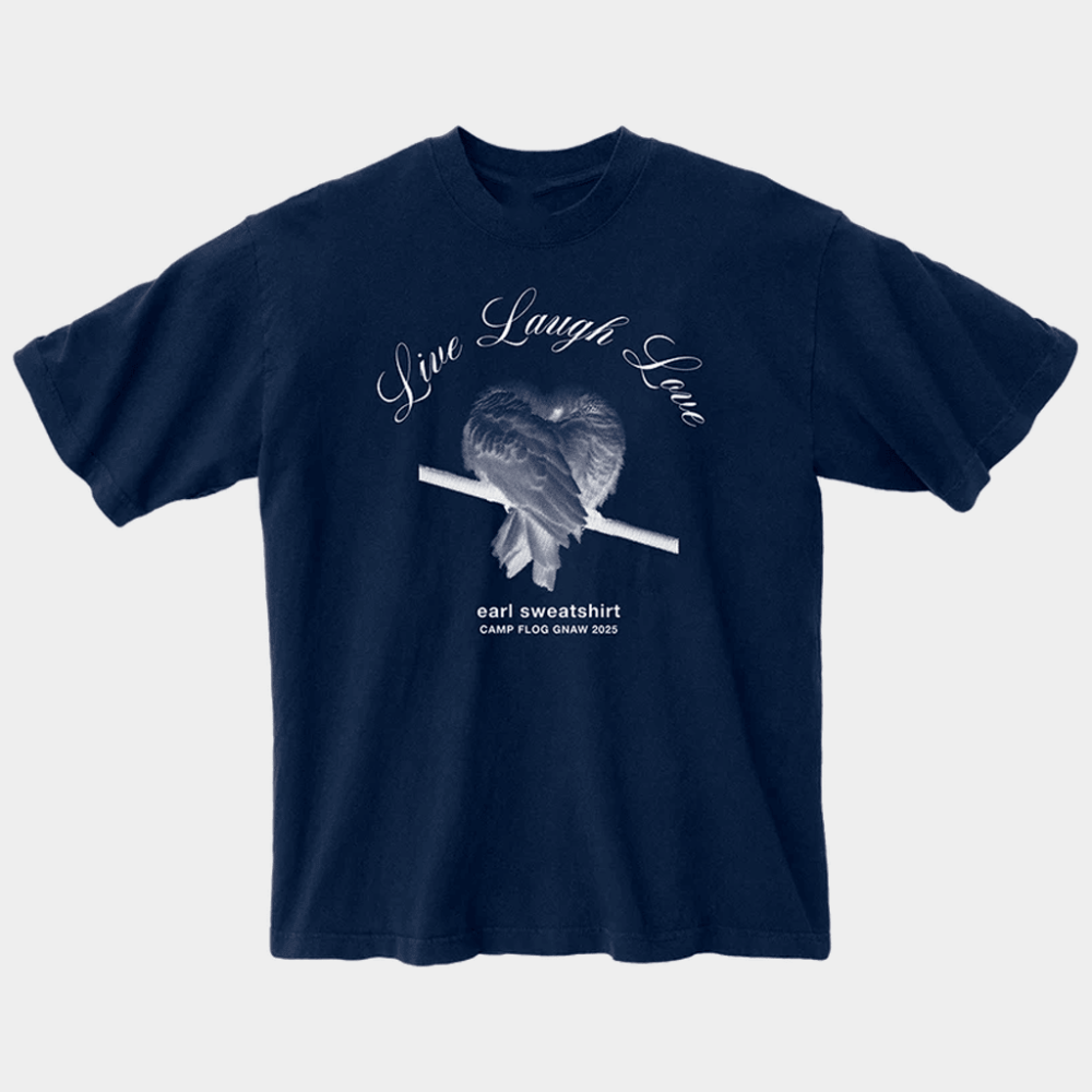 Earl Sweatshirt Merch Camp Flog Gnaw 2025 T-Shirt Live Laugh Love Shirt Gifts For Brother