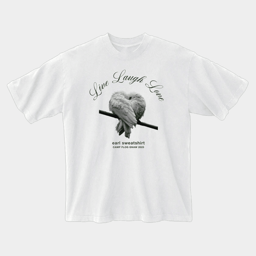 Earl Sweatshirt Merch Camp Flog Gnaw 2025 T-Shirt Live Laugh Love Shirt Gifts For Friends