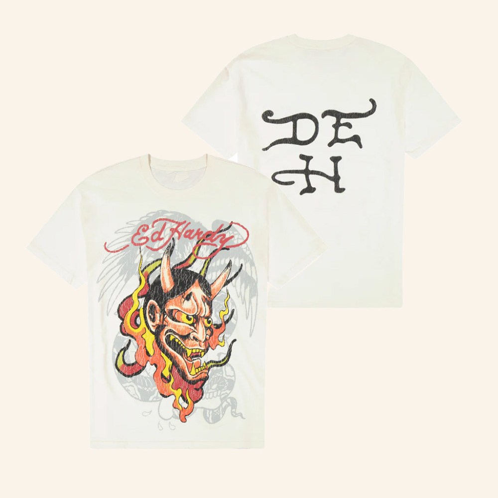 Ed Hardy Merch Demon Ed Hardy T-Shirt Christmas Gift Ideas For Son