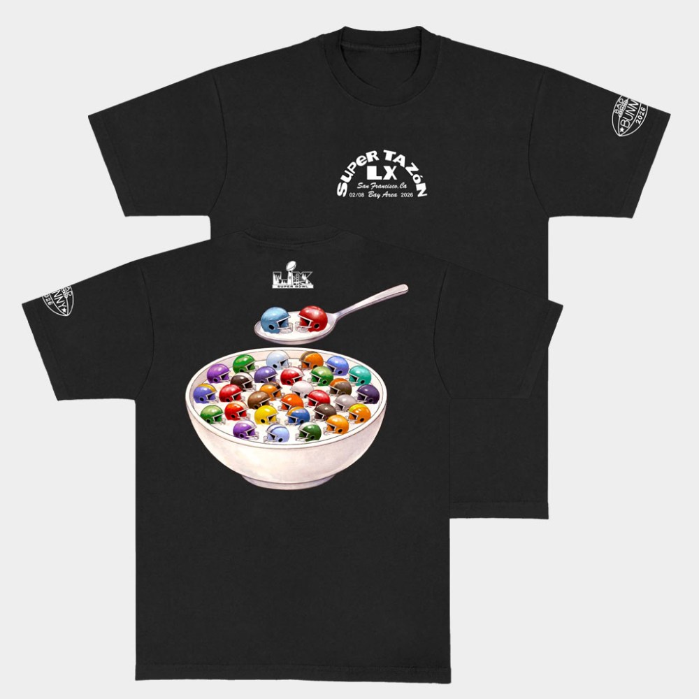 El Supertazon Merch Bad Bunny X Super Cereal T-Shirt Best Gifts For Football Fans