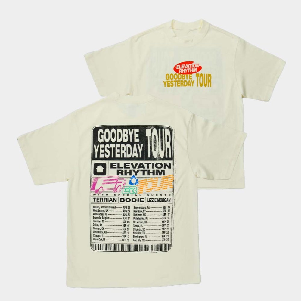 Elevation Church Merch 2025 Goodbye Yesterday Tour T-Shirt Birthday Gift Ideas For Friends