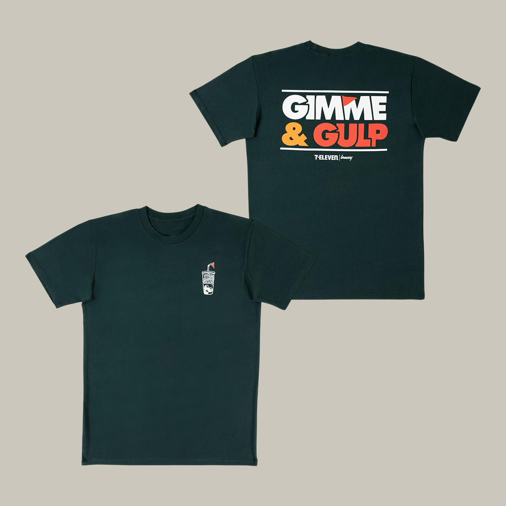 Eleven x Breezy Golf Gimme & Gulp 7 Eleven T-Shirt Streetwear Apparel 7 Eleven Gift For Coworkers