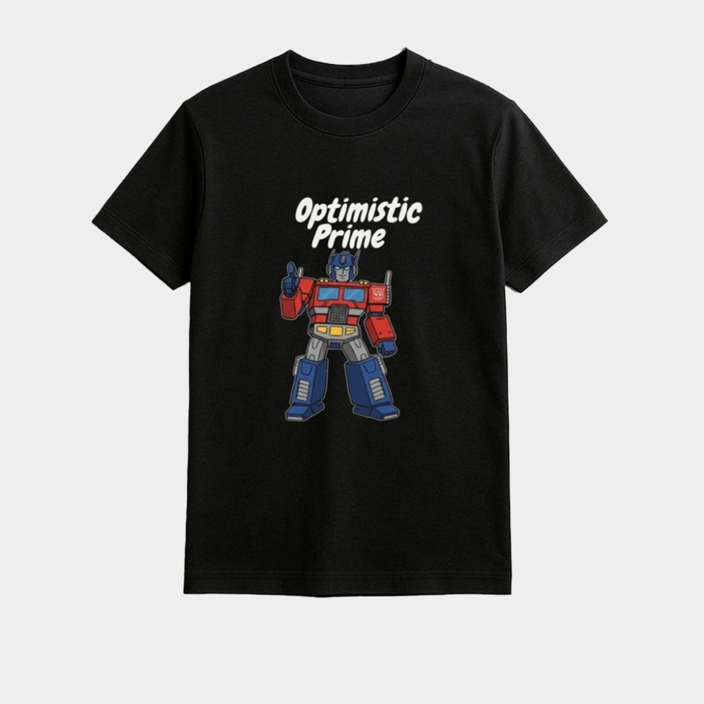 Elon Musk Optimistic Prime Shirt Elon Musk Merch Unique Gifts For Him