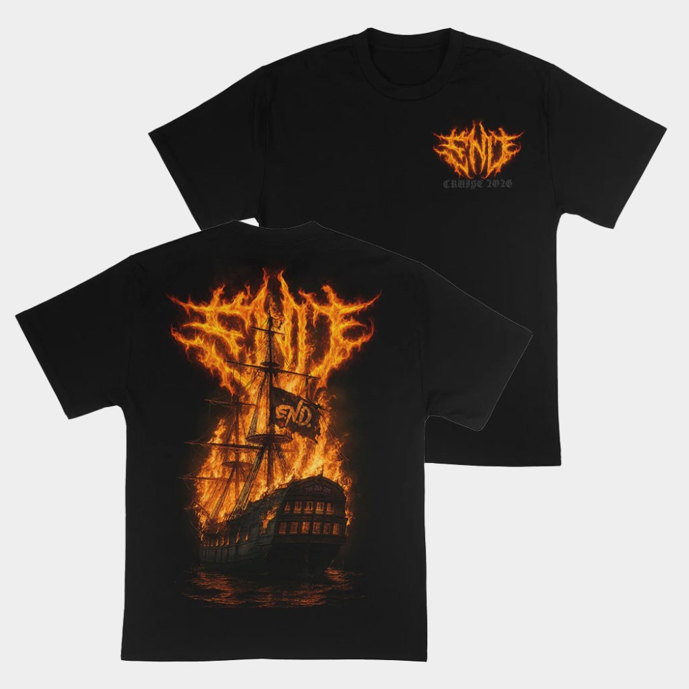 Emo's Not Dead Merch Burn The Fleet T-Shirt Best Birthday Gift For Husband