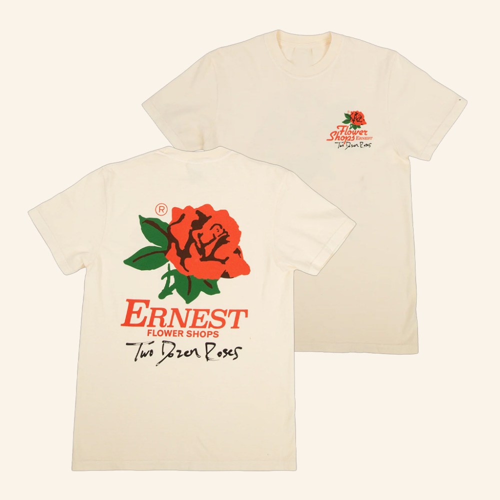 Ernest Merch Two Dozen Roses T-Shirt Best Christmas Gifts For Her