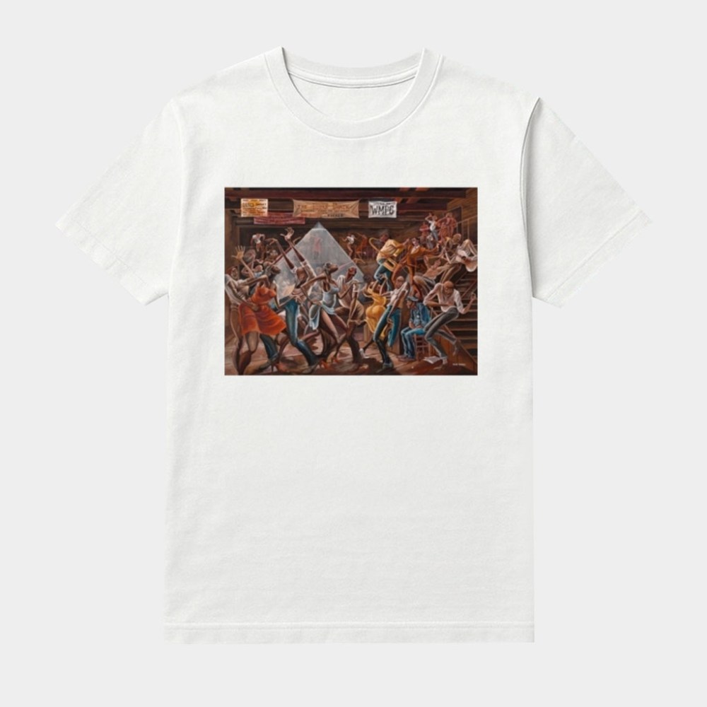 Ernie Barnes The Sugar Shack Shirt Ernie Barnes Merch Gifts For Husband