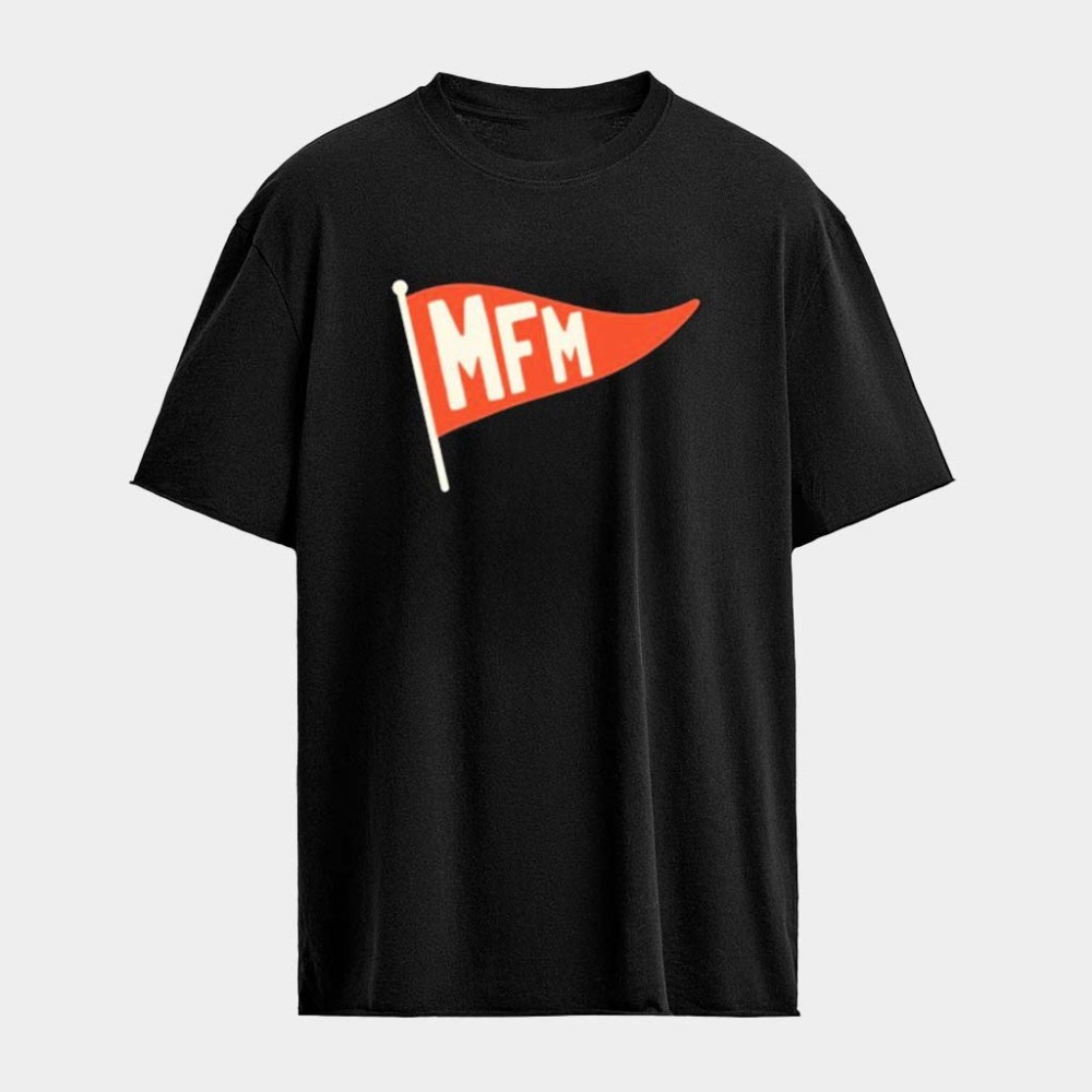Exactly Right Media Red Flag MFM T-Shirt Unique Birthday Gift For Dad