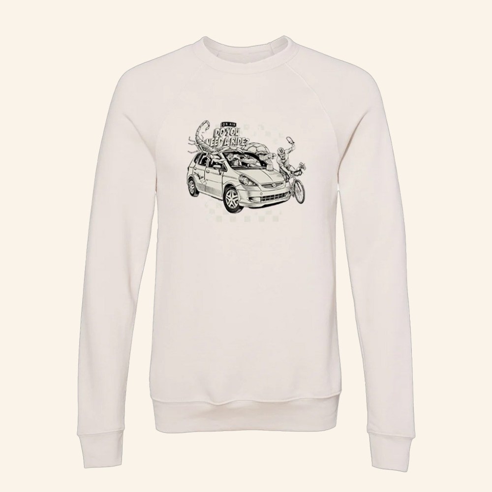 Exactly Right Merch Do You Need A Ride Car Crewneck Sweatshirt Gifts For Son