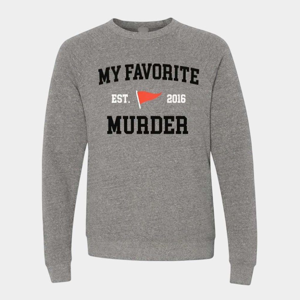 Exactly Right Merch MFM Collegiate Crewneck Sweatshirt Birthday Gift Ideas For Him