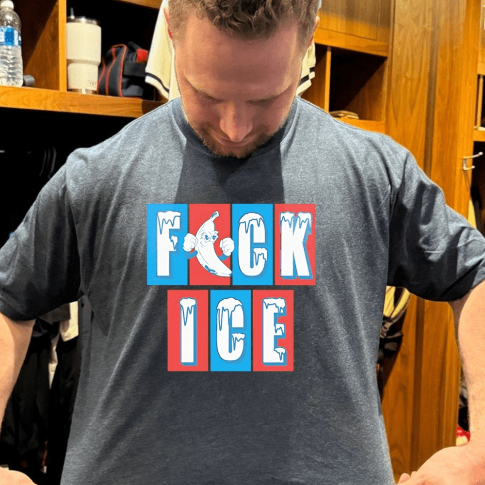 F ICE Graphic T-Shirt I Stand With Minnesota Shirt No King Political Apparel Brother Gifts
