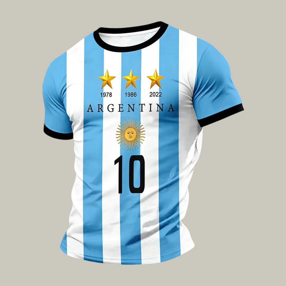 FIFA World Cup 2026 Argentina T-Shirt Game Day Soccer Shirt Present For Father