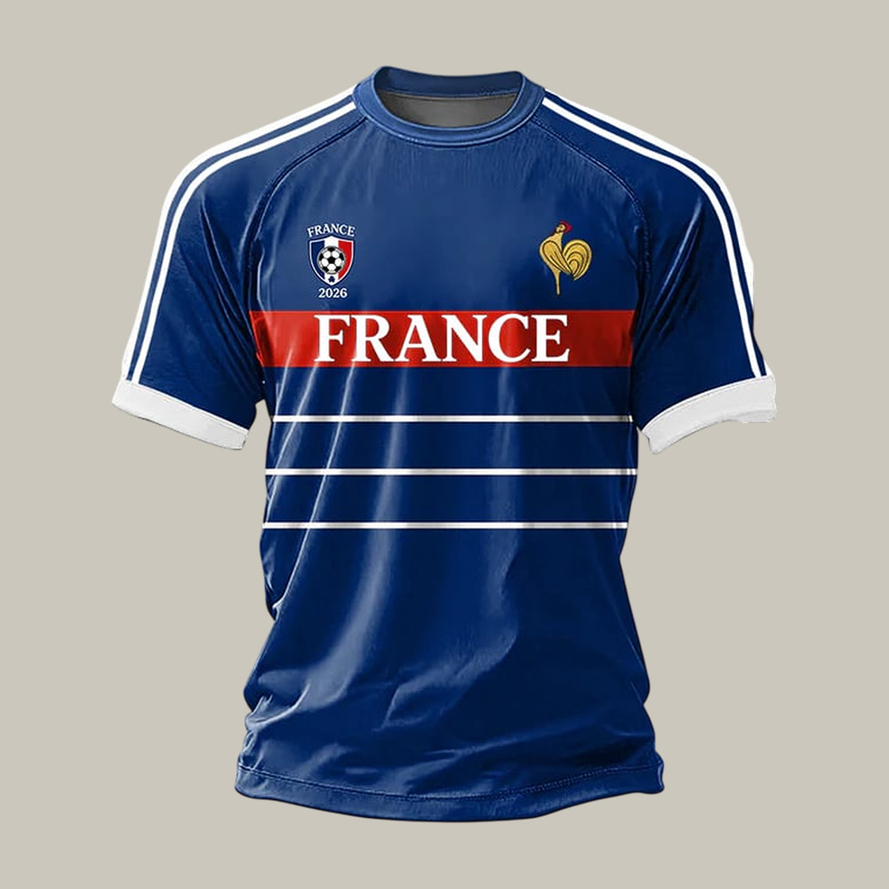 FIFA World Cup 2026 France T-Shirt Game Day Shirt Soccer Lover Gift For Father