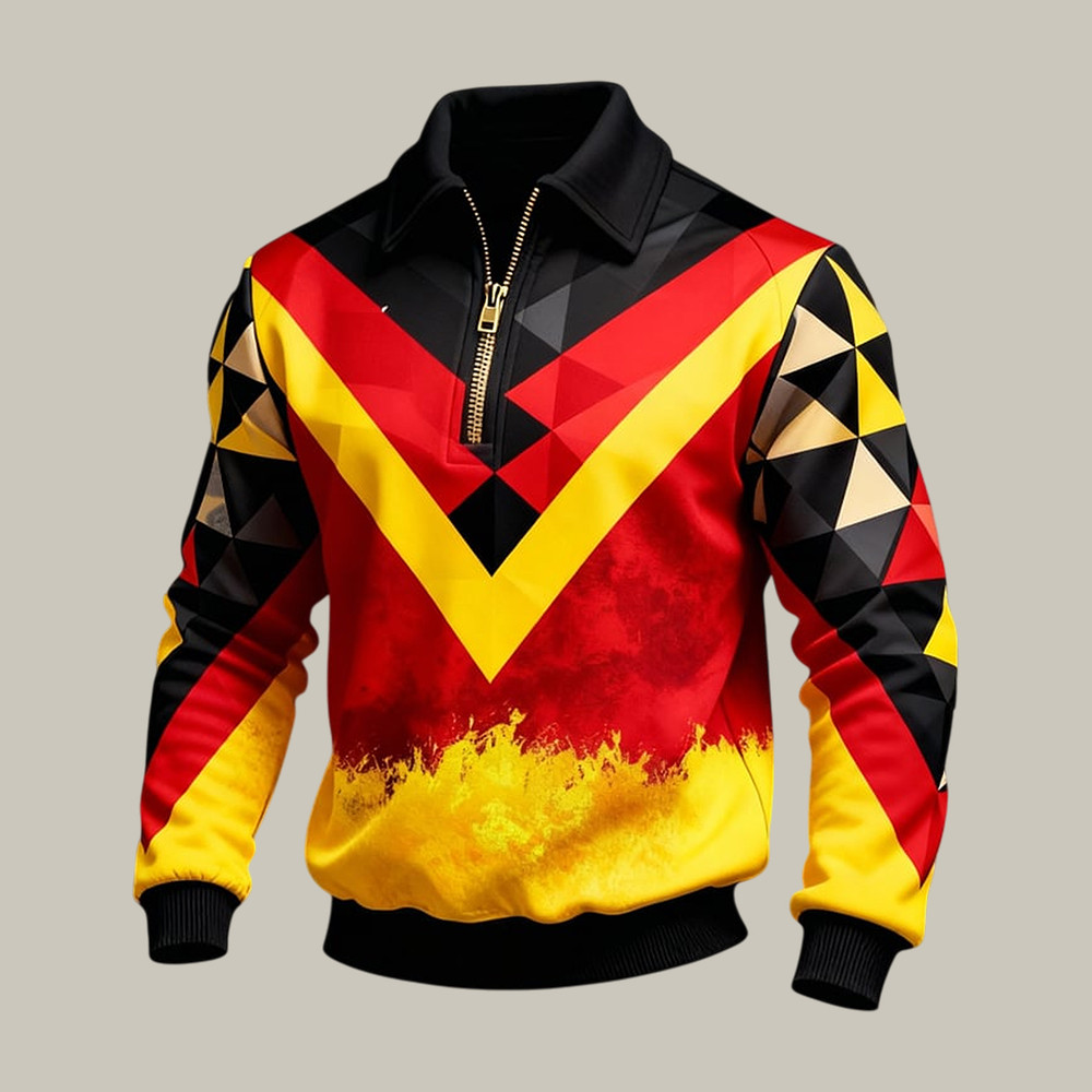 FIFA World Cup 2026 Germany Polo Long Sleeve Shirt FIFA World Cup 2026 Apparel Fan Gear